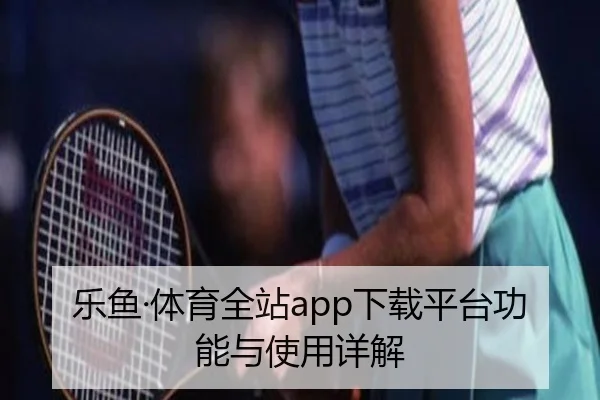 乐鱼·体育全站app下载平台功能与使用详解